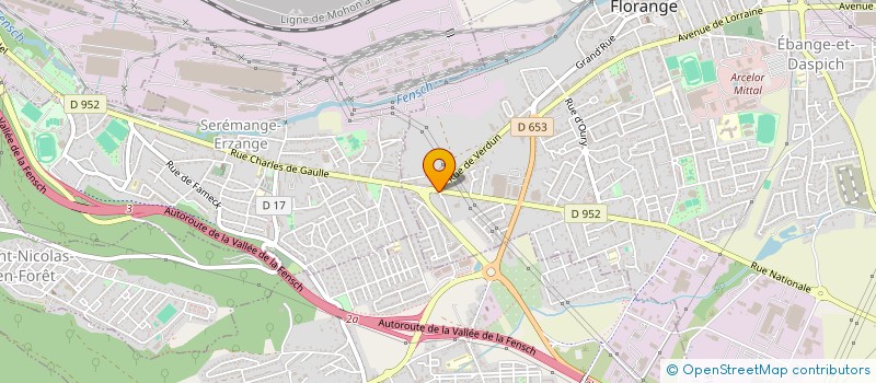 localisation de l'entreprise SARL ALTERNANCE à FLORANGE