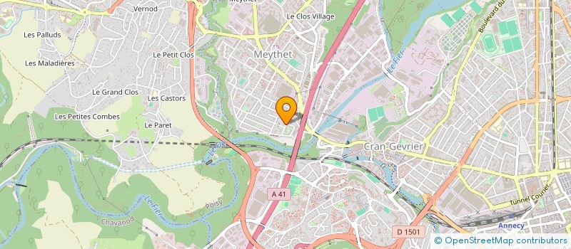 localisation de l'entreprise SARL ALTI TAXIS SERVICES à ANNECY