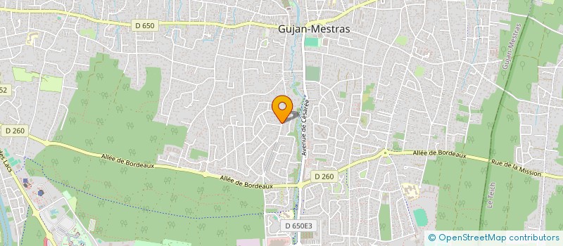 localisation de l'entreprise SARL ALTITUDE 120  GUJAN-MESTRAS