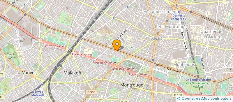 localisation de l'entreprise SARL ALTO à PARIS