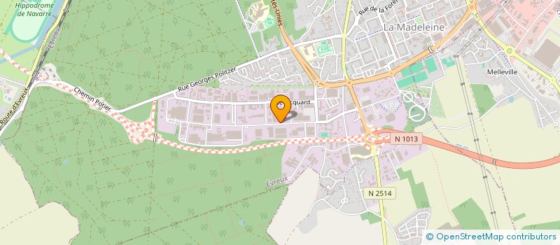 localisation de l'entreprise SARL ALU STEEL FRANCE à EVREUX
