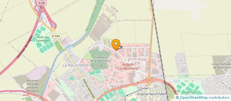 localisation de l'entreprise SARL ALUBAT à REIMS