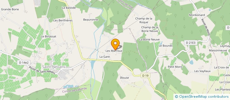 localisation de l'entreprise SARL ALULA SOFTWARE à SAINT-NEXANS