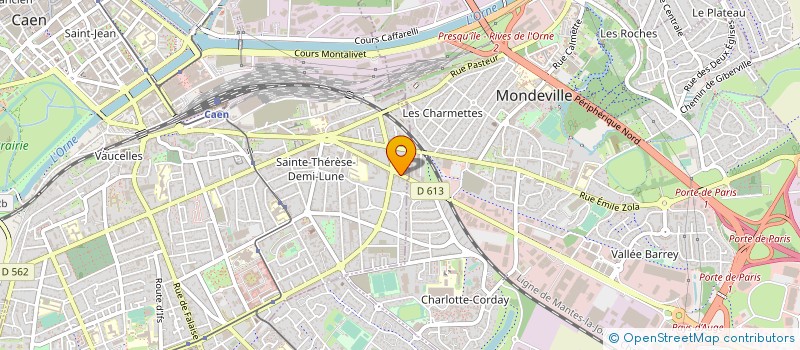 localisation de l'entreprise SARL ALUMEN à CAEN