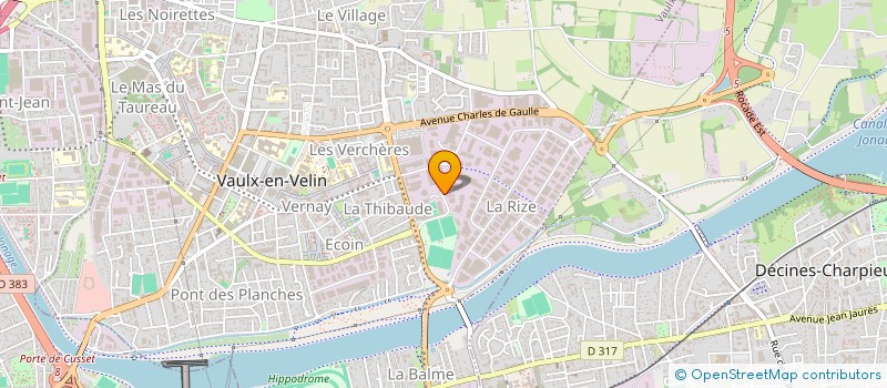 localisation de l'entreprise SARL ALURAL à VAULX-EN-VELIN