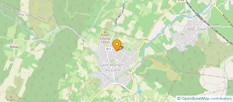 localisation de l'entreprise SARL ALVAREZ CONSTRUCTIONS  SAINT-MAMERT-DU-GARD