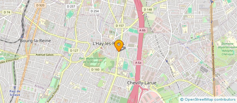 localisation de l'entreprise SARL ALVES  L'HAY-LES-ROSES