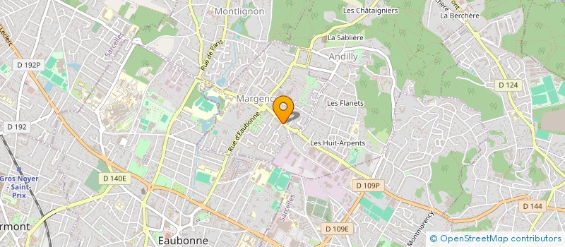 localisation de l'entreprise SARL ALVES à MARGENCY