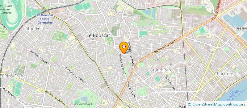 localisation de l'entreprise SARL ALYDIA  LE BOUSCAT