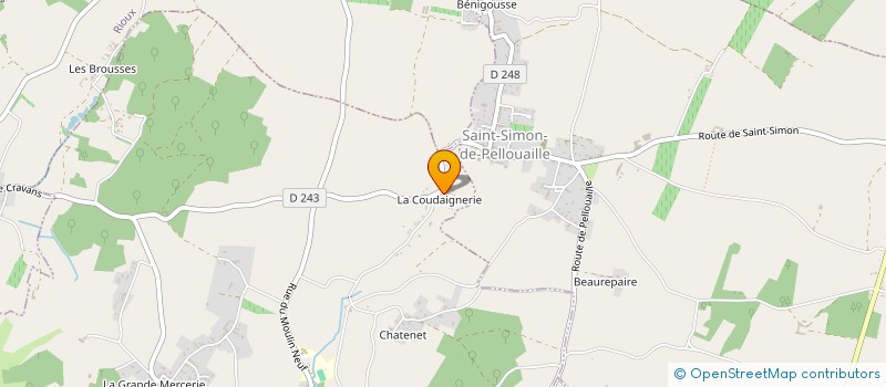 localisation de l'entreprise SARL AM  CRAVANS