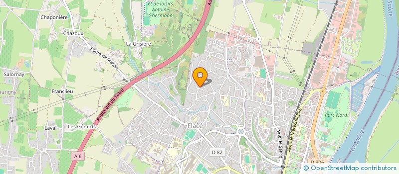 localisation de l'entreprise SARL AM/PM IMMOBILIER  MACON