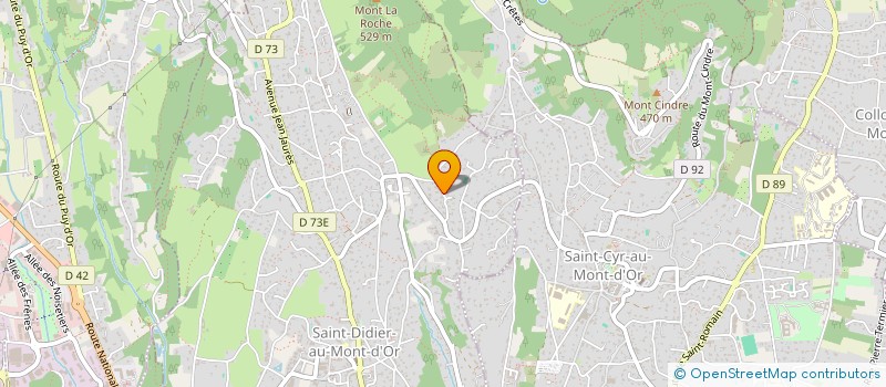 localisation de l'entreprise SARL AMA DABLAM  SAINT-DIDIER-AU-MONT-D'OR