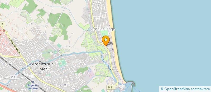 localisation de l'entreprise SARL AMADEUS à ARGELES-SUR-MER