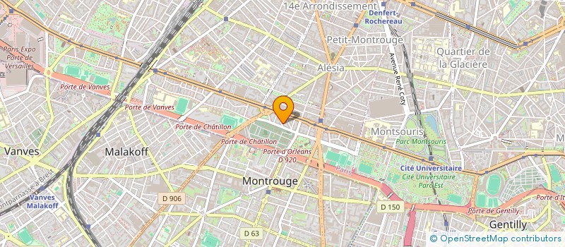 localisation de l'entreprise SARL AMADI  PARIS