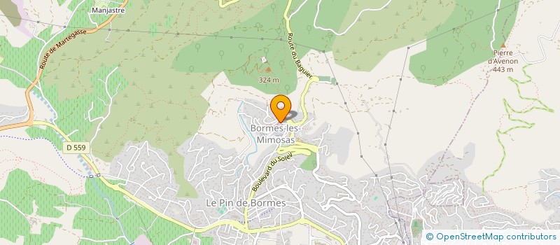 localisation de l'entreprise SARL AMALGAME à BORMES-LES-MIMOSAS