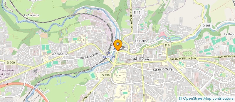 localisation de l'entreprise SARL AMAND LECARDONNEL  SAINT-LO