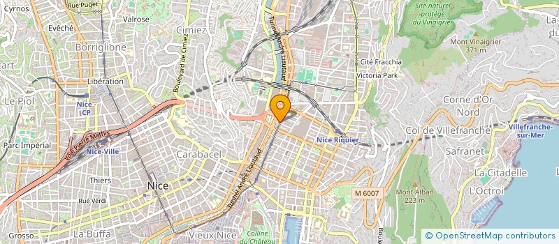 localisation de l'entreprise SARL AMANDE & PISTACHE à NICE