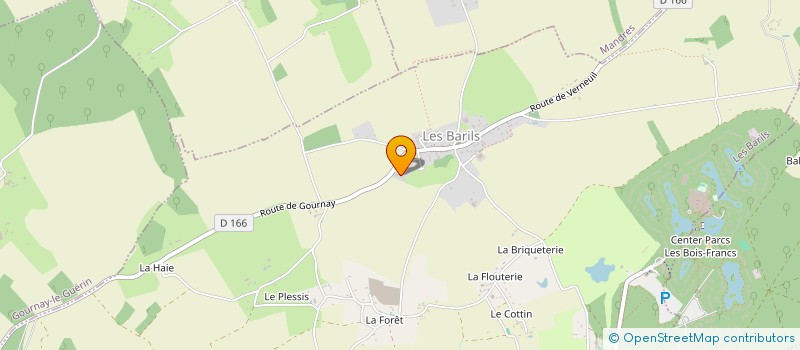 localisation de l'entreprise SARL AMANDINE à VERNEUIL D'AVRE ET D'ITON