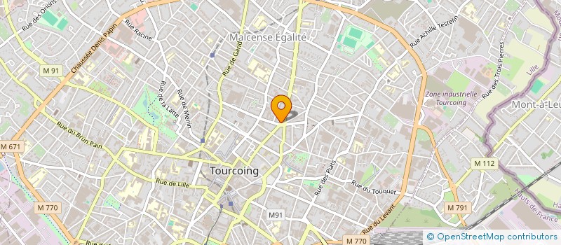 localisation de l'entreprise SARL AMARIA à TOURCOING