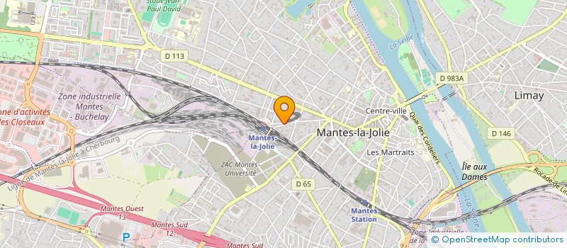 localisation de l'entreprise SARL AMASSIN  MANTES-LA-JOLIE