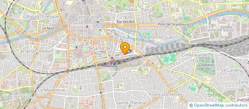 localisation de l'entreprise SARL AMASSUR OUEST  RENNES