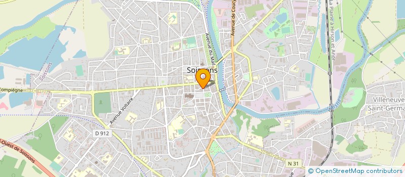 localisation de l'entreprise SARL AMAZONE à SOISSONS