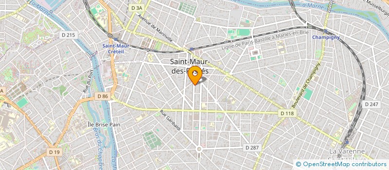 localisation de l'entreprise SARL AMAZONIA DREAM  SAINT-MAUR-DES-FOSSES