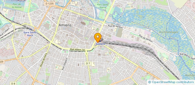 localisation de l'entreprise SARL AMBASSADEUR à AMIENS