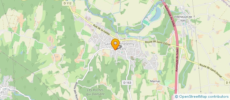 localisation de l'entreprise SARL AMBH  SAINT-BARTHELEMY-DE-VALS