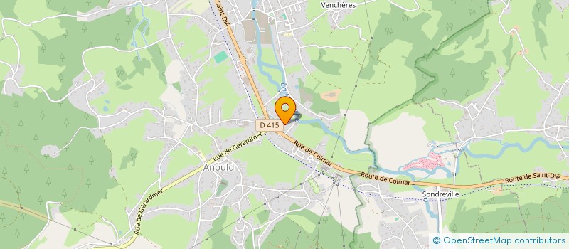 localisation de l'entreprise SARL AMBIANCE O INTERIEUR  ANOULD