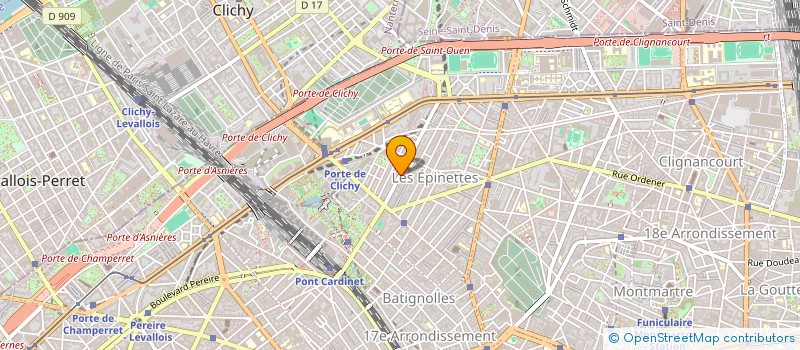 localisation de l'entreprise SARL AMBRE NETTOYAGE  PARIS