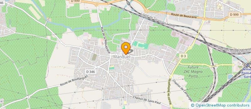 localisation de l'entreprise SARL AMBULANCE ALAIN  MANDUEL