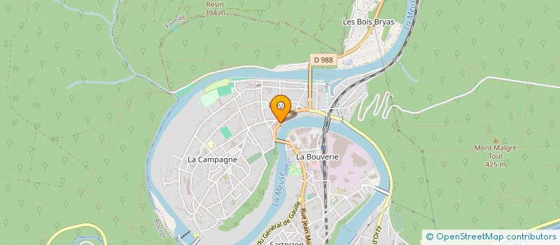 localisation de l'entreprise SARL AMBULANCE SOUSSIGNE à REVIN
