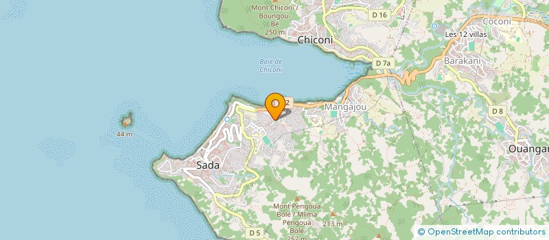 localisation de l'entreprise SARL AMBULANCE URGENCE 976 à SADA