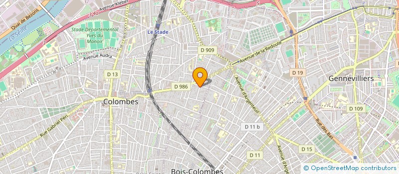 localisation de l'entreprise SARL AMBULANCES 92 à COLOMBES