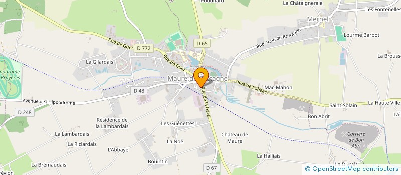 localisation de l'entreprise SARL AMBULANCES AGREES TIZON  VAL D'ANAST