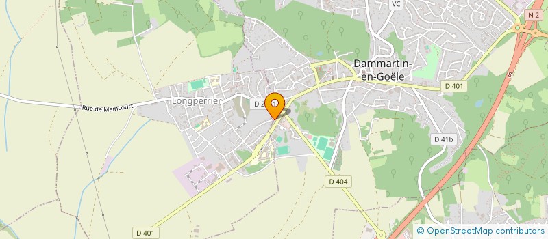 localisation de l'entreprise SARL AMBULANCES CONCORDE 77  MARCHEMORET