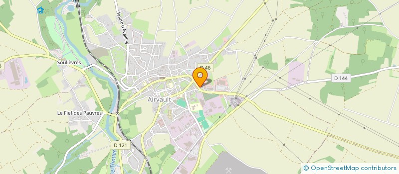 localisation de l'entreprise SARL AMBULANCES CRON à AIRVAULT