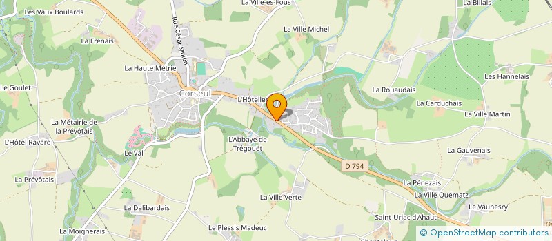 localisation de l'entreprise SARL AMBULANCES CURIOSOLITES à CORSEUL