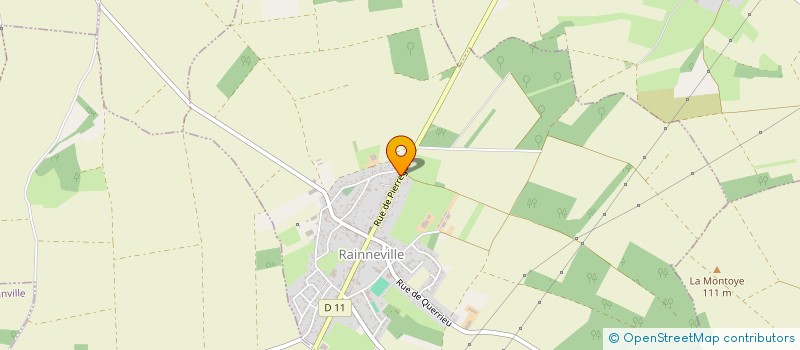 localisation de l'entreprise SARL AMBULANCES DES CANTONS  RAINNEVILLE