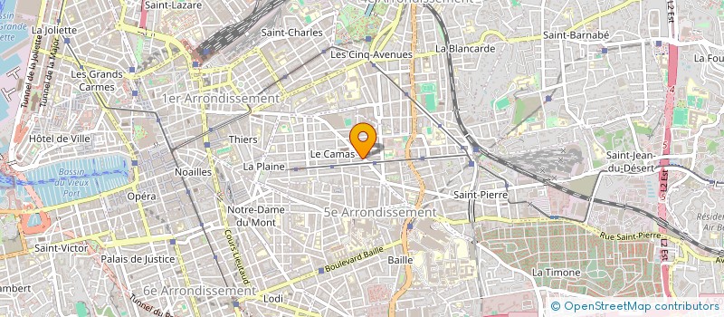 localisation de l'entreprise SARL AMBULANCES DU ROUET à MARSEILLE