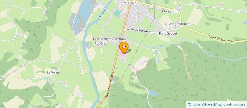 localisation de l'entreprise SARL AMBULANCES DUBAND à TOULON-SUR-ARROUX