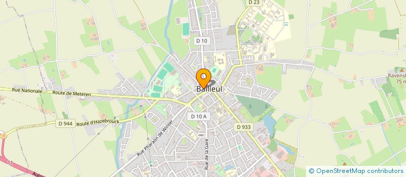 localisation de l'entreprise SARL AMBULANCES LENFANT à BAILLEUL