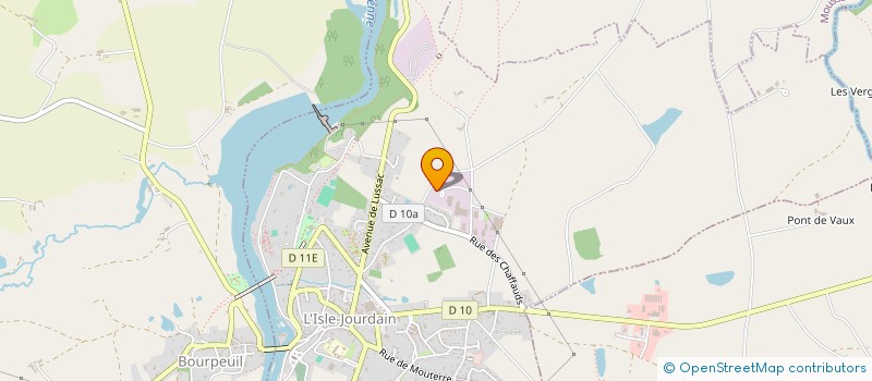 localisation de l'entreprise SARL AMBULANCES LISLOISES  L'ISLE-JOURDAIN