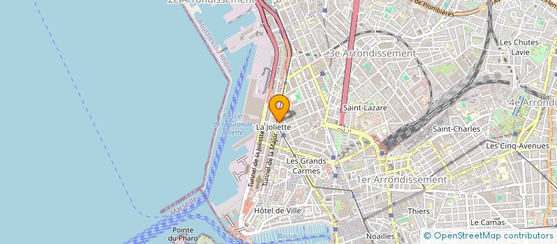 localisation de l'entreprise SARL AMBULANCES MISTRAL à MARSEILLE