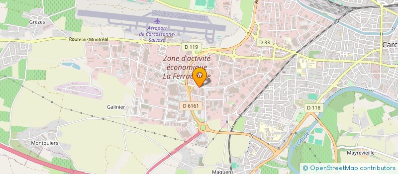 localisation de l'entreprise SARL AMBULANCES NOVELLO à CARCASSONNE