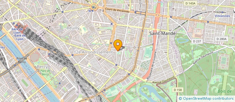 localisation de l'entreprise SARL AMBULANCES SAINT JULIEN à PARIS