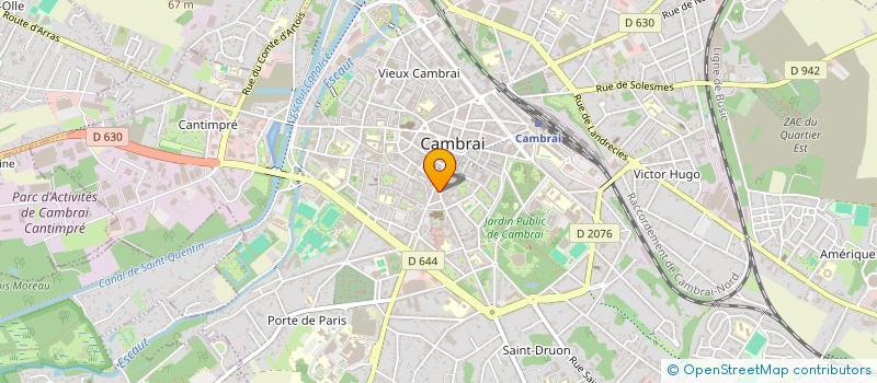 localisation de l'entreprise SARL AMC à CAMBRAI