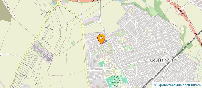 localisation de l'entreprise SARL AMD  GOUSSAINVILLE