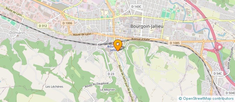 localisation de l'entreprise SARL AME BOIS à BOURGOIN-JALLIEU